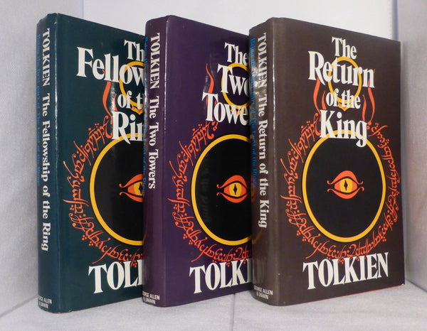 LORD OF THE RINGS The Fellowship of the Ring, The Two Towers, The Return of the King 3 book set