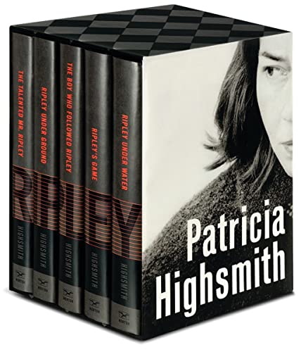 Complete Ripley Novels Boxed Set - five Ripley Novels by Patricia Highsmith