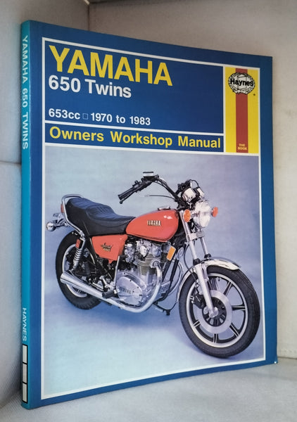 HAYNES MANUAL Yamaha 650 Twins 653cc 1970-1983 Owners Workshop Manual