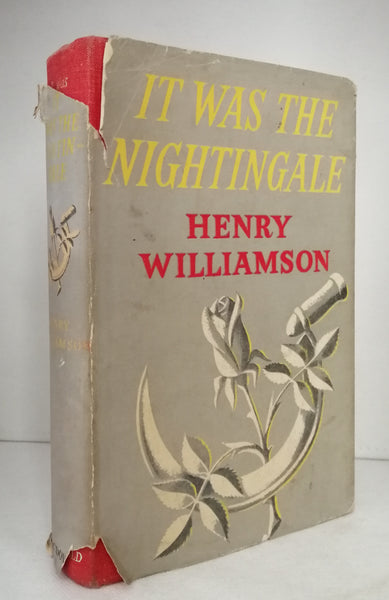 It Was The Nightingale by Henry Williamson FIRST EDITION