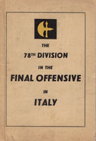 The 78th Division in the Final Offensive in Italy