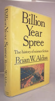 Billion Year Spree: The History of Science Fiction by Brian W. Aldiss FIRST EDITION