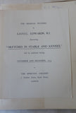 Sketches in Stable and Kennel by Lionel Edwards, R.I. FIRST EDITION