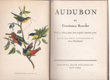 Audubon by Constance Rourke FIRST EDITION, FIRST PRINTING [1936] - The Real Book Shop 