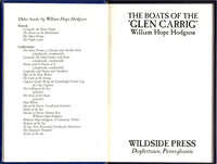 The Boats of the 'Glen Carrig' by William Hope Hodgson FACSIMILE