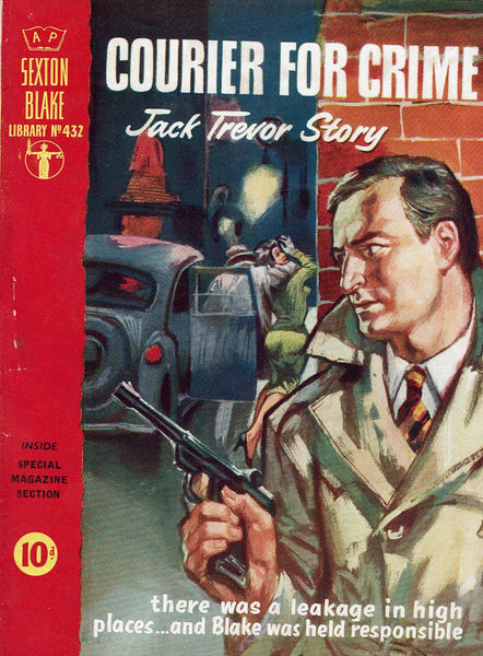 Courier for Crime by Jack Trevor Story [Sexton Blake Library # 432]