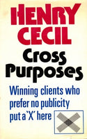 Cross Purposes by Henry Cecil [used-very good] - The Real Book Shop 