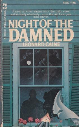 Night of the Damned by Leonard Caine VERY RARE PAPERBACK
