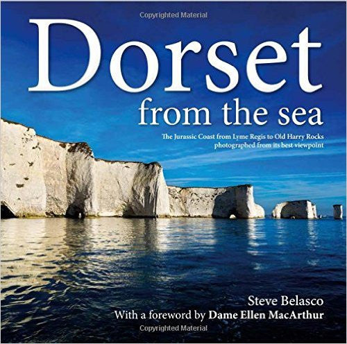 Dorset from The Sea (small) by Steve Belasco - The Real Book Shop 