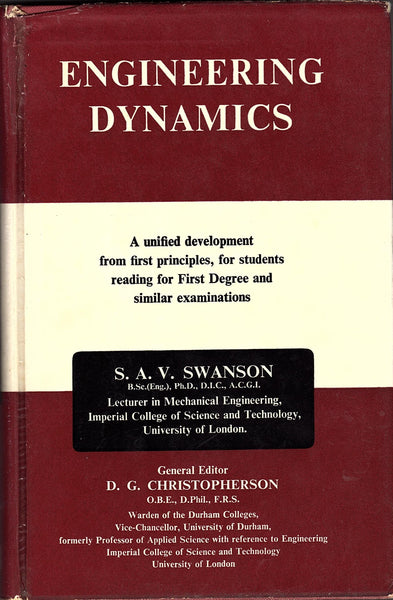 Engineering Dynamics by S. A. V. Swanson