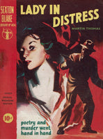 Lady in Distress by Martin Thomas [Sexton Blake Library #404]