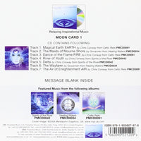 Moon Relaxing Music CD with greeting card