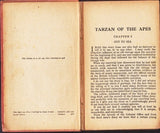 Tarzan of the Apes by Edgar Rice Burroughs SECOND EDITION [1918] - The Real Book Shop 