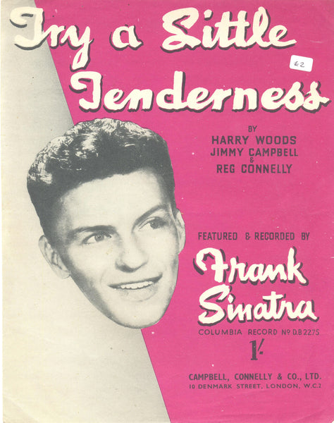 Try a Little Tenderness by Harry Woods, Jimmy Campbell & Reg Connelly SHEET MUSIC