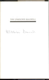 The Unknown Maxwell: His Astonishing Secret Lives Revealed By His Aide And Close Companion by Nicholas Davies SIGNED FIRST EDITION