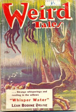 Weird Tales "Whisper Water" and other tales # 22 by Leah Bodine Drake et al - The Real Book Shop 