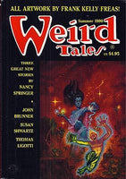 Weird Tales no. 297. Summer 1990. Artwork by Frank Kelly Freas.